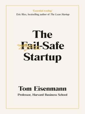 cover image of The Fail-Safe Startup